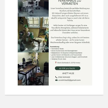 Ferienhaus Zum Kleintierzüchter Hartau